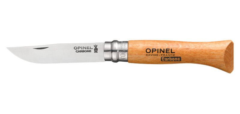 Couteau Opinel N°06 Carbone