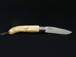 Couteau Verdier L'Alpage Grive en bois d'Hêtre by Décalés
