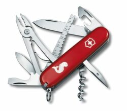 Couteau victorinox angler rouge poisson