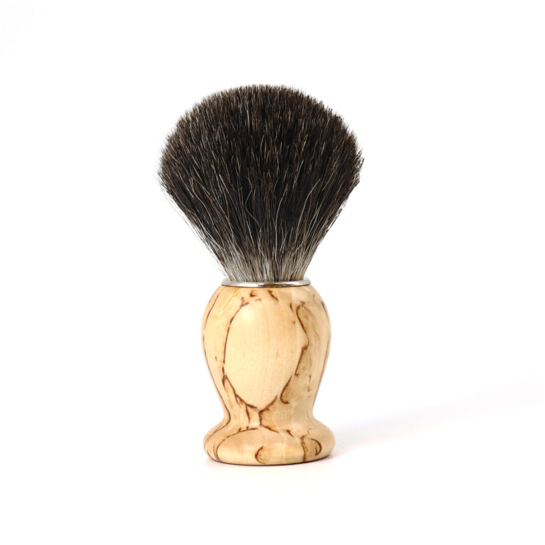 Blaireau Gentleman Barbier en bois