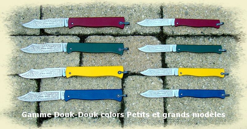 couteau douk-douk couleur