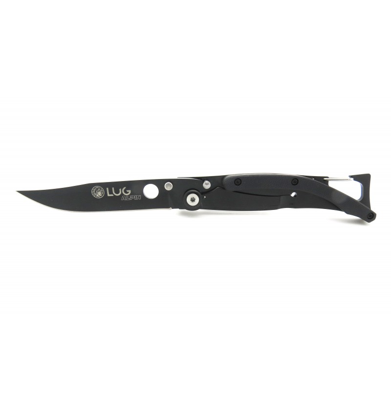 Couteau Alpin Lug G10 et lame noire