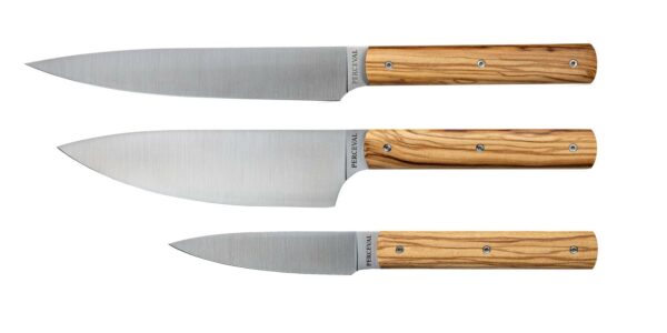 Set de 3 couteaux de cuisine - Office 10 + Éminceur 15 + Trancheur 20